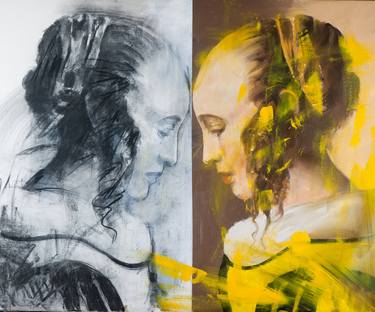 Print of Portrait Paintings by Paolo Damiani