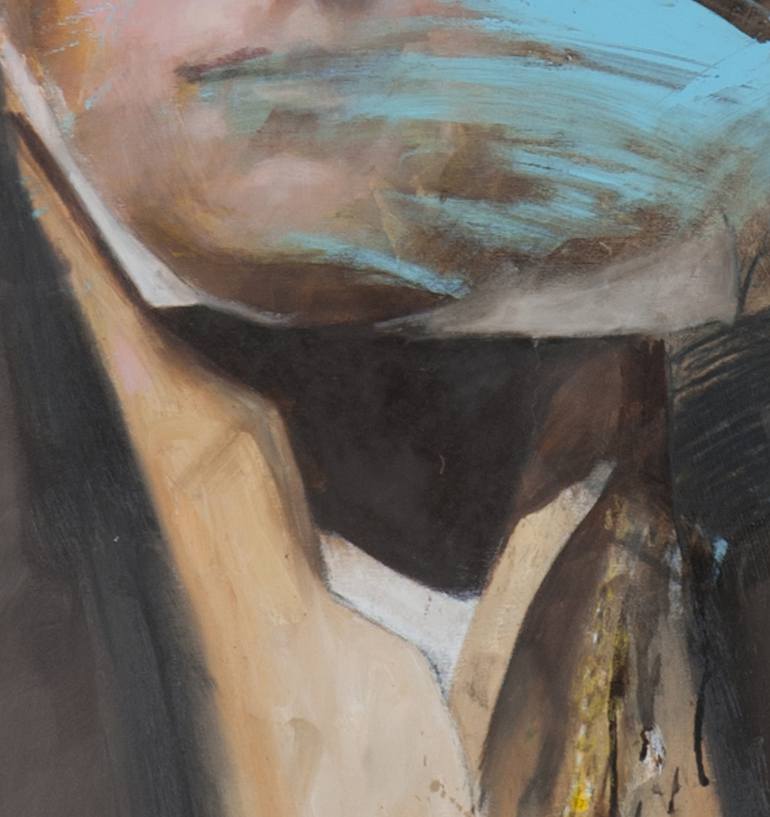 Original Figurative People Painting by Paolo Damiani