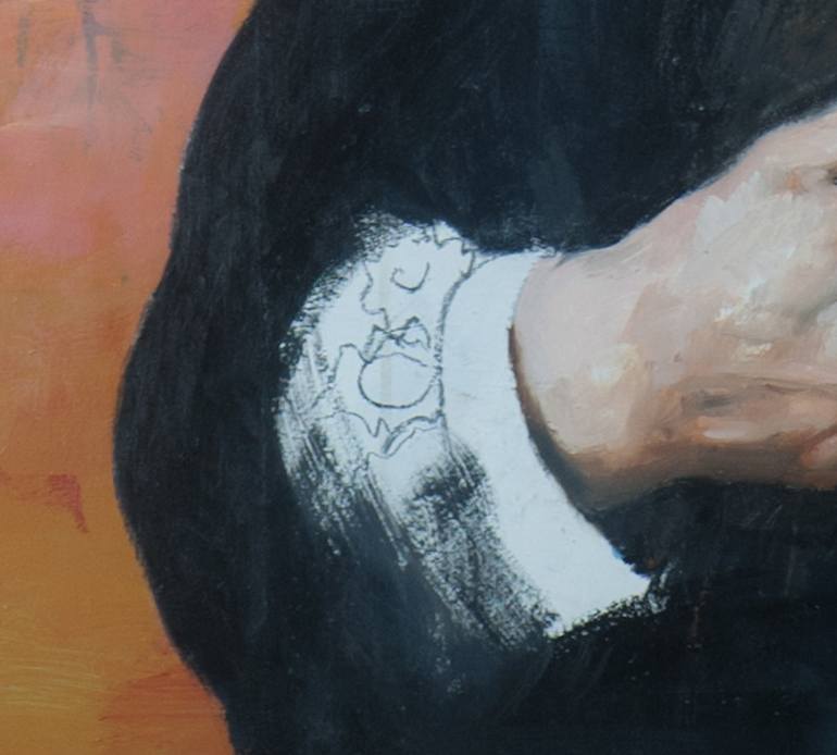 Original Figurative People Painting by Paolo Damiani