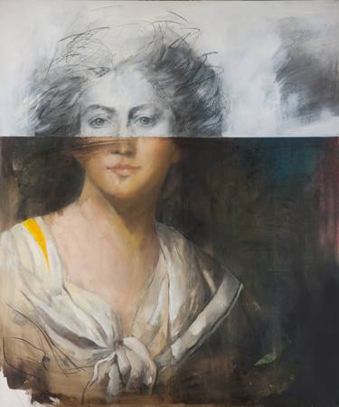 Original Figurative Women Paintings by Paolo Damiani
