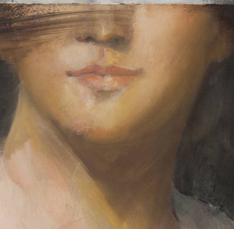 Original Figurative Women Painting by Paolo Damiani