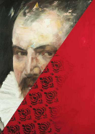 Original Portraiture Men Paintings by Paolo Damiani