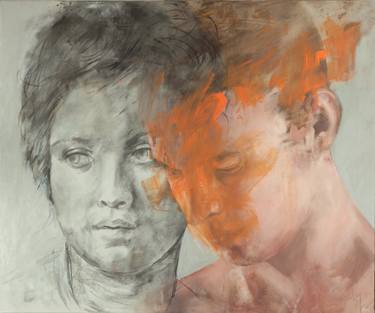 Original Figurative Men Painting by Paolo Damiani