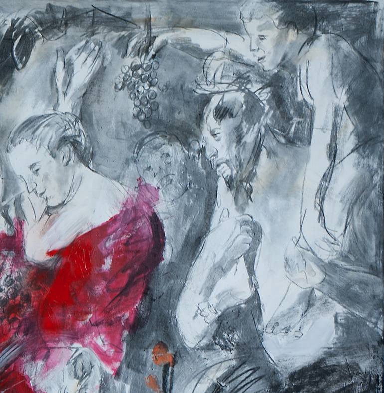 Original Baroque Nature Painting by Paolo Damiani