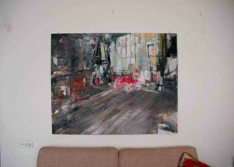 Original Interiors Painting by Paolo Damiani
