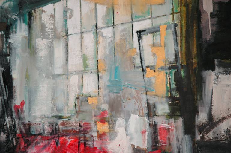 Original Figurative Interiors Painting by Paolo Damiani