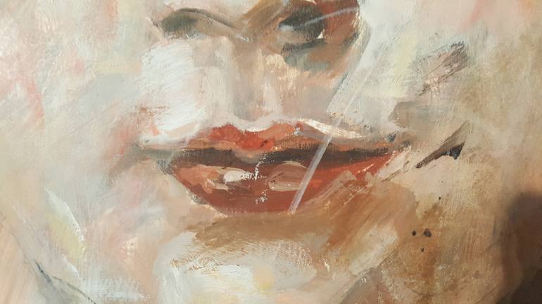 Original Figurative Portrait Painting by Paolo Damiani