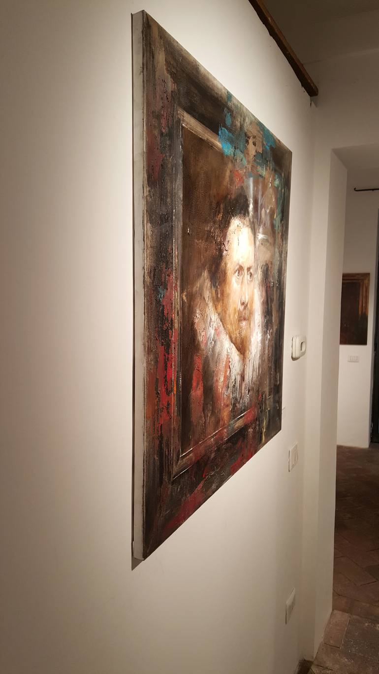 Original Portrait Painting by Paolo Damiani