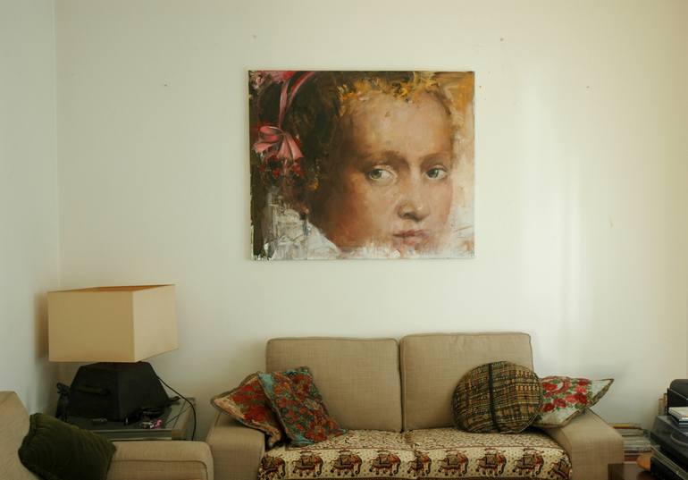 Original Portrait Painting by Paolo Damiani