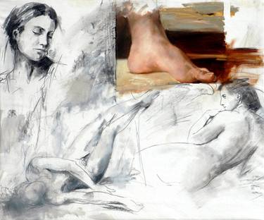 Original Figurative Body Paintings by Paolo Damiani