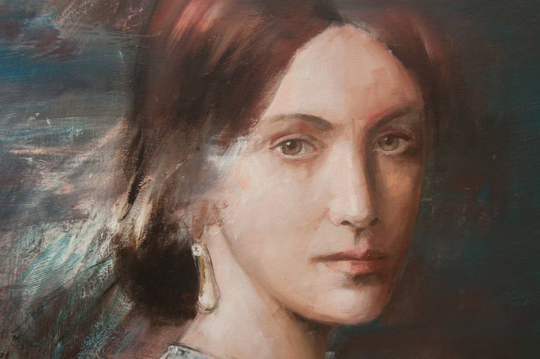Original Portraiture Portrait Painting by Paolo Damiani