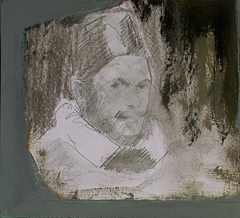 Original Portrait Painting by Paolo Damiani