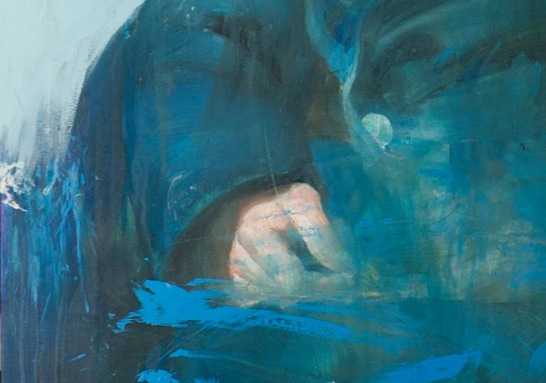 Original Figurative People Painting by Paolo Damiani