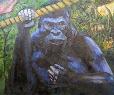 Gorilla in Blue thumb