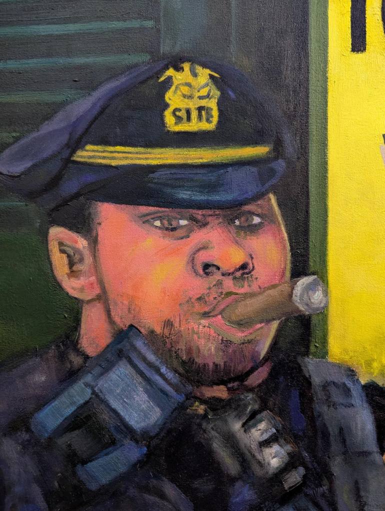 Original Contemporary Politics Painting by Richard Odabashian