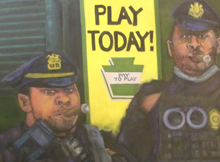 Original Contemporary Politics Painting by Richard Odabashian