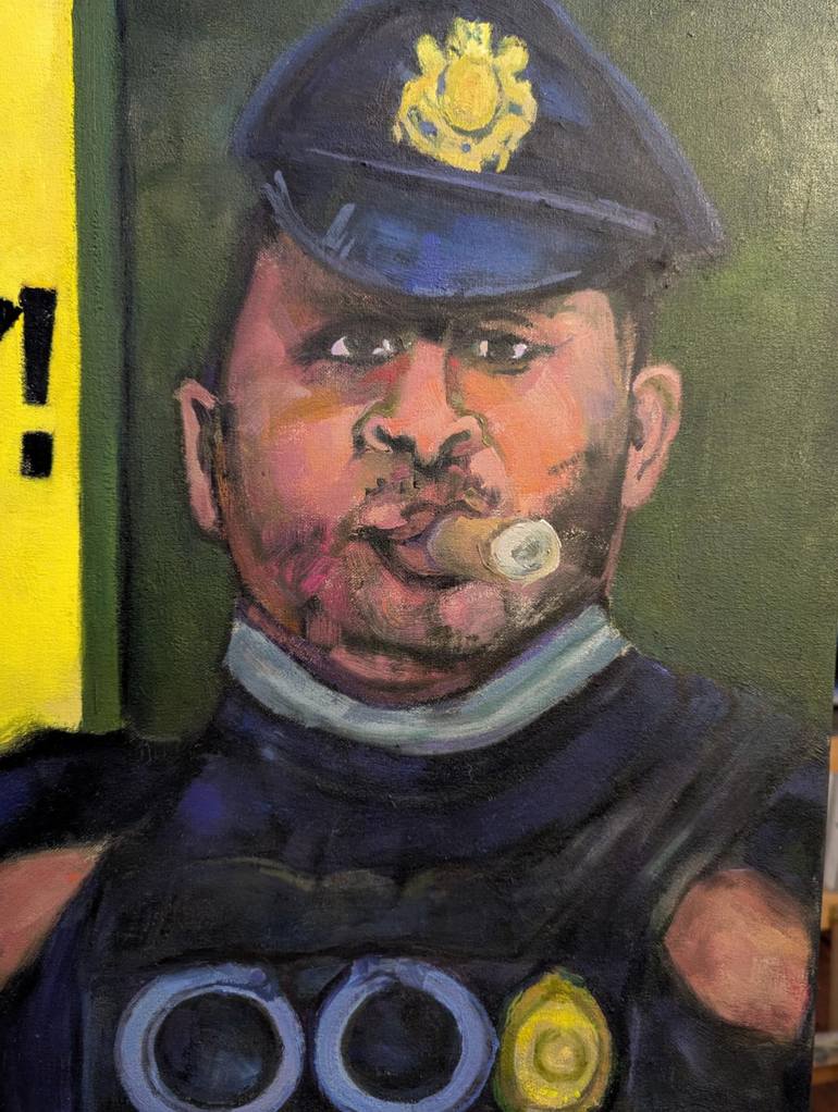 Original Contemporary Politics Painting by Richard Odabashian