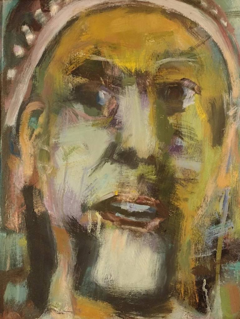 Shroud Painting by richard odabashian | Saatchi Art