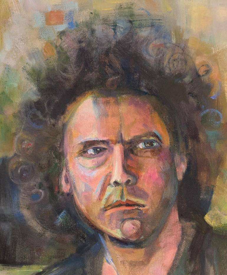 Original Portraiture People Painting by Richard Odabashian