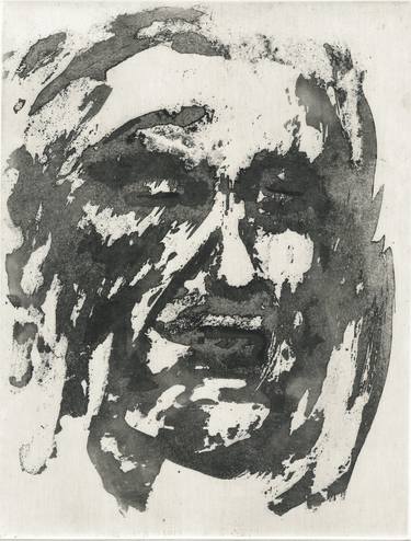Print of Expressionism Portrait Printmaking by Ingo Kreutzer