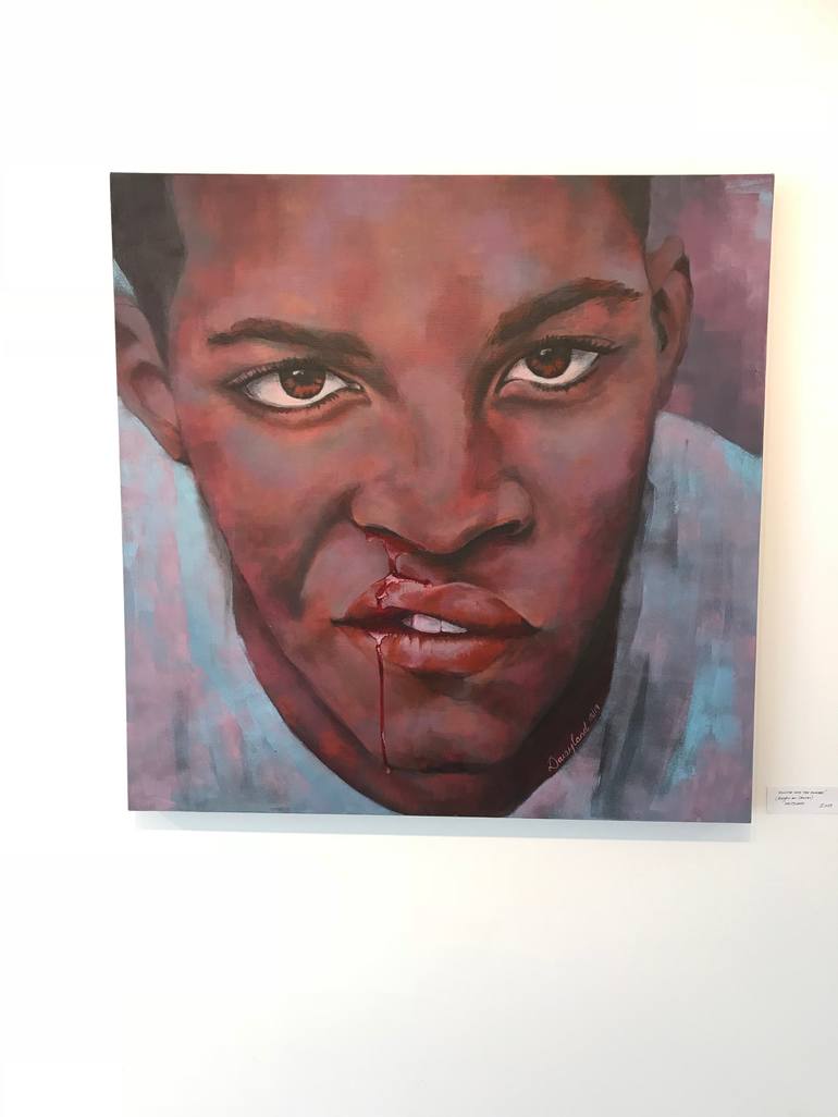 Original Portrait Painting by Daisyland Official