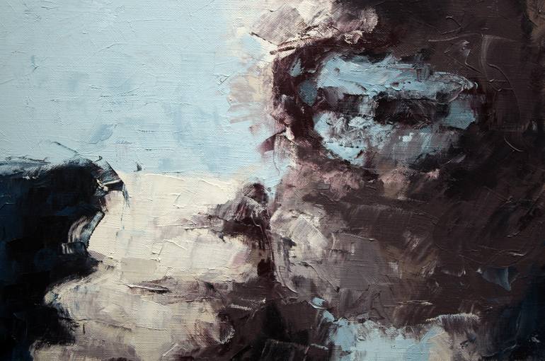 Original Conceptual People Painting by Stanislav Groz