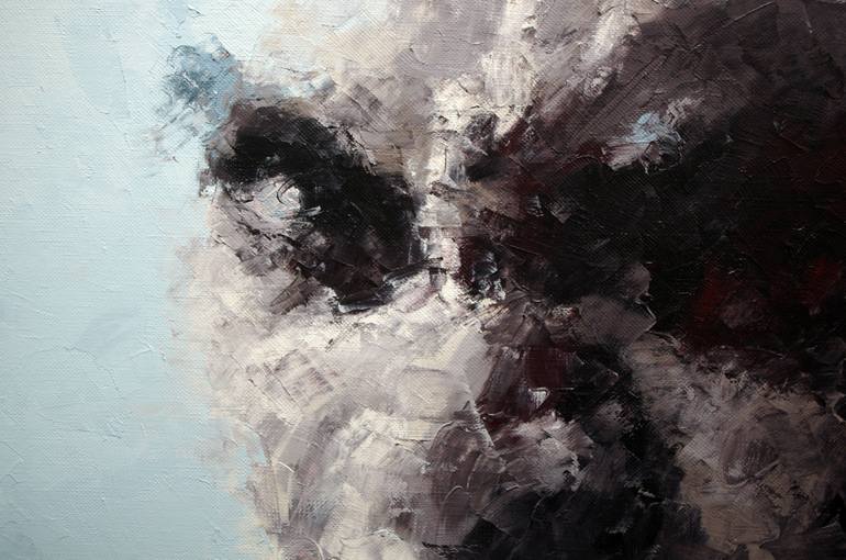 Original Conceptual People Painting by Stanislav Groz