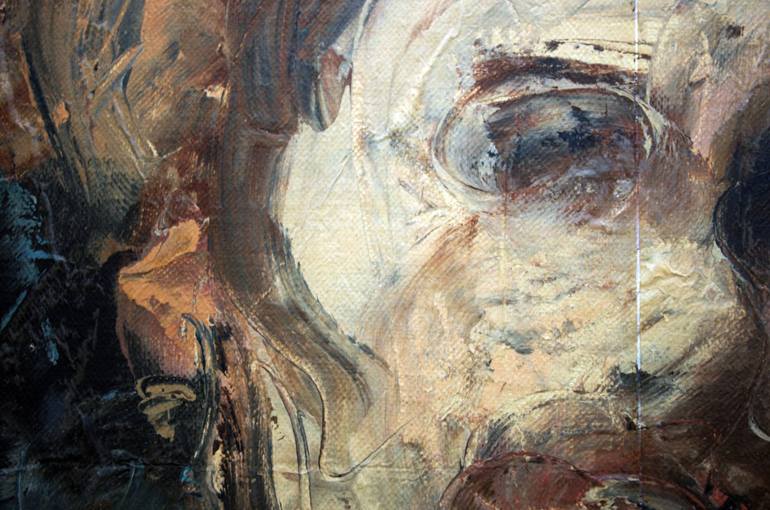 Original Conceptual Men Painting by Stanislav Groz