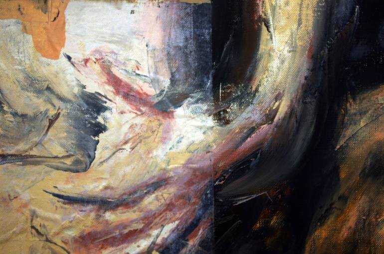 Original Conceptual Men Painting by Stanislav Groz