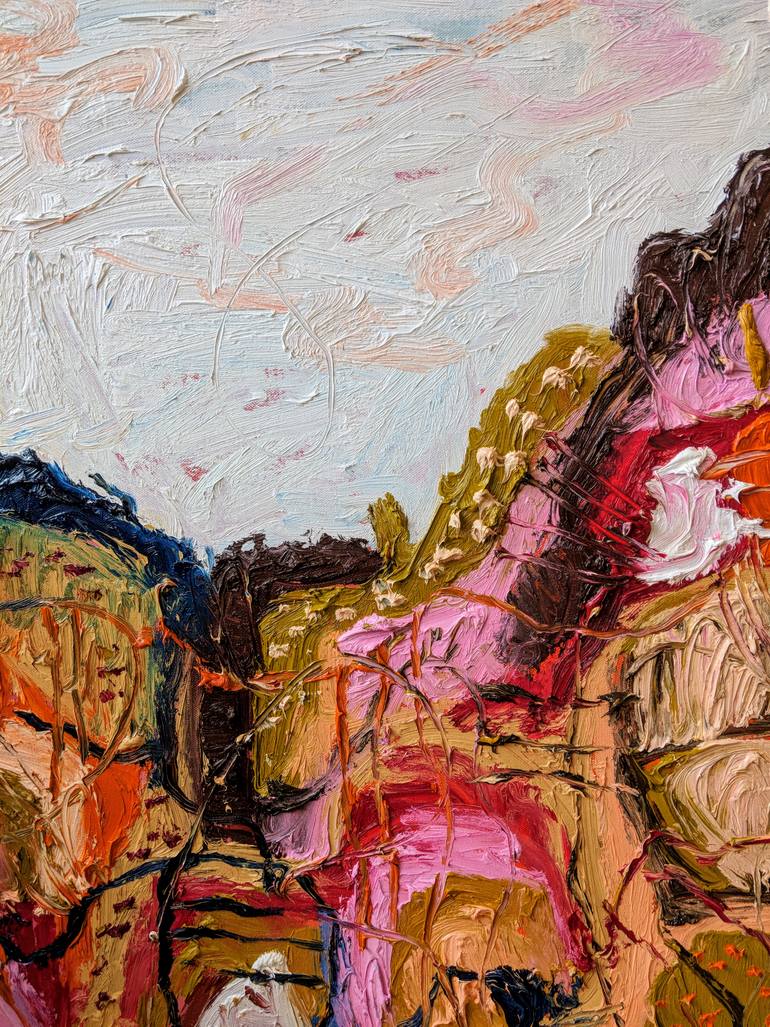 Original Abstract Landscape Painting by Marinka Plovanic