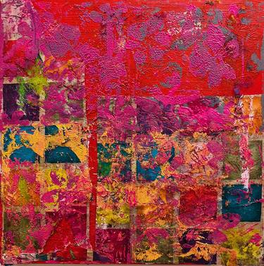 Original Abstract Mixed Media by Cindy Zaglin