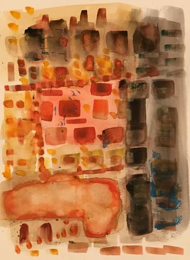 Original Fine Art Abstract Paintings by Cindy Zaglin