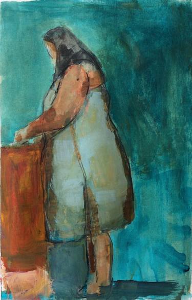 Print of Women Paintings by Cindy Zaglin