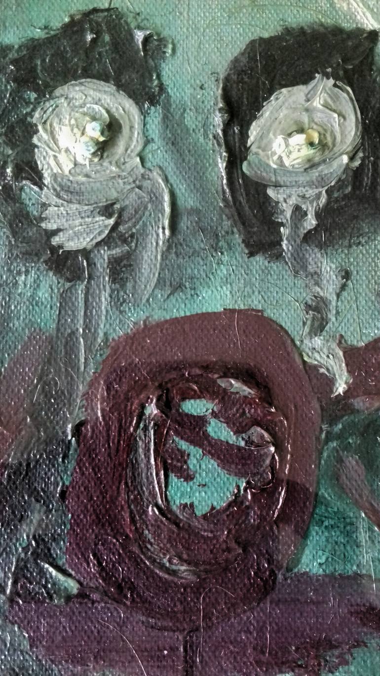 Original Abstract Expressionism Abstract Painting by Amaan Ahmad