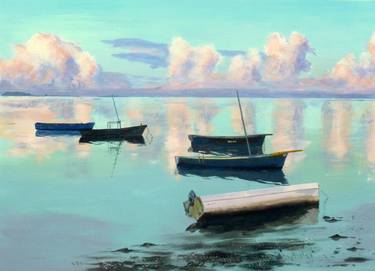 Original Realism Seascape Paintings by Paul Wheeler