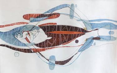 Print of Fish Drawings by Lida Melnychuk
