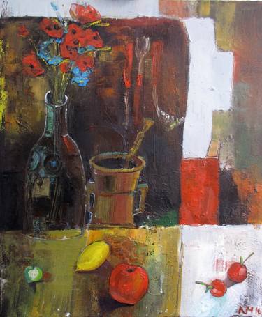 Print of Expressionism Food & Drink Paintings by Lida Melnychuk