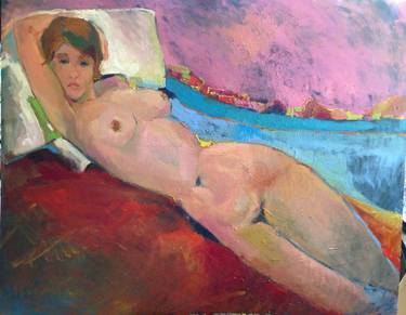 Original Expressionism Nude Paintings by Lida Melnychuk