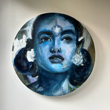 Original Portraiture People Painting by Jamielee Rosenberg