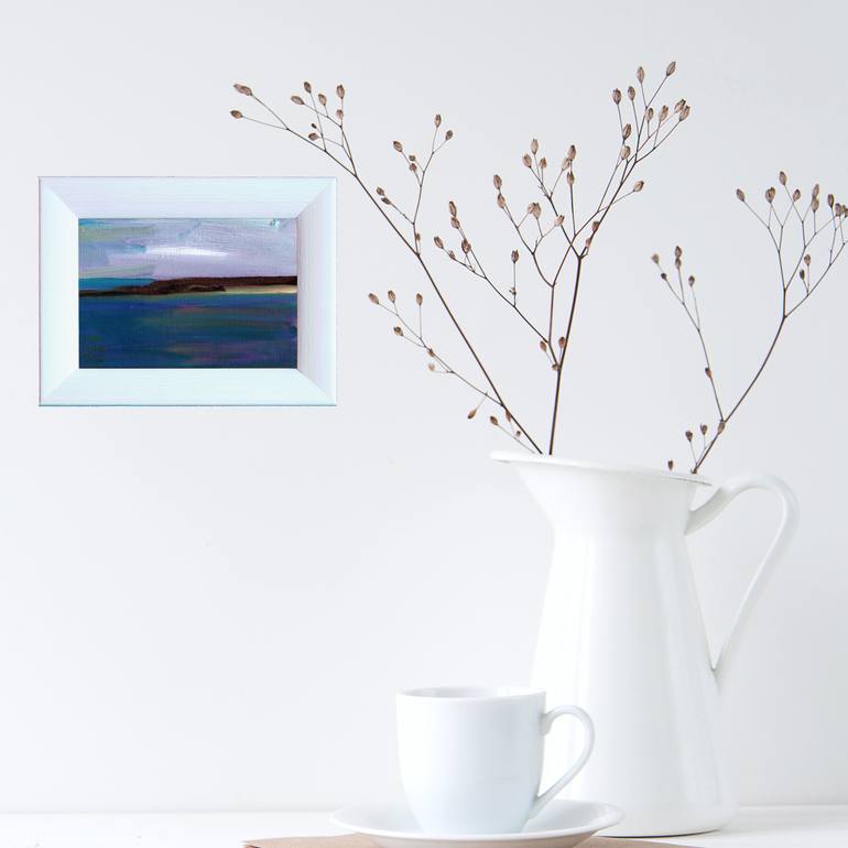 Original Abstract Seascape Painting by Eleanore Ditchburn