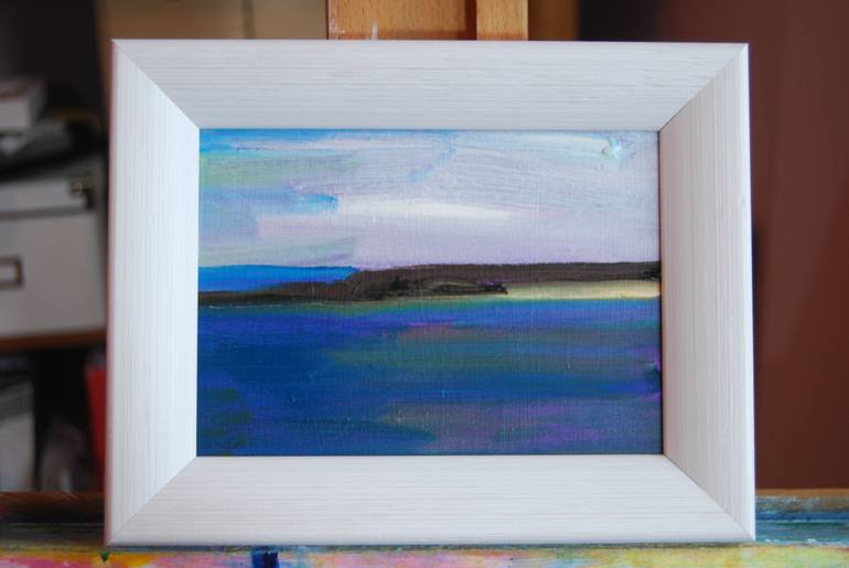 Original Abstract Seascape Painting by Eleanore Ditchburn