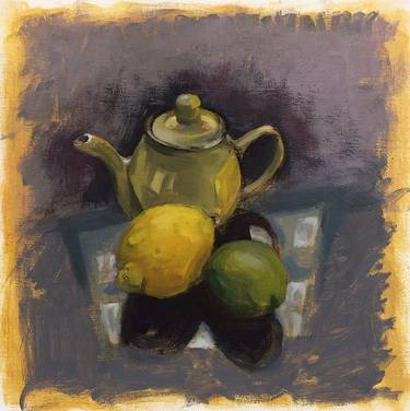 Teapot with Lemon and Lime thumb