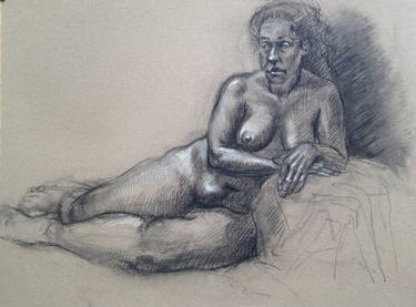 Original Nude Drawings by Christopher Hickey