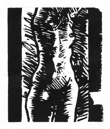 Original Nude Printmaking by Christopher Hickey