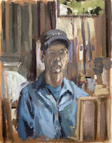 Self Portrait Oil Study thumb