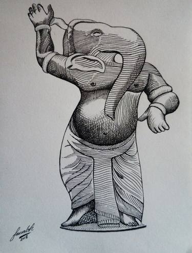 Print of Animal Drawings by Saurabh Kumar