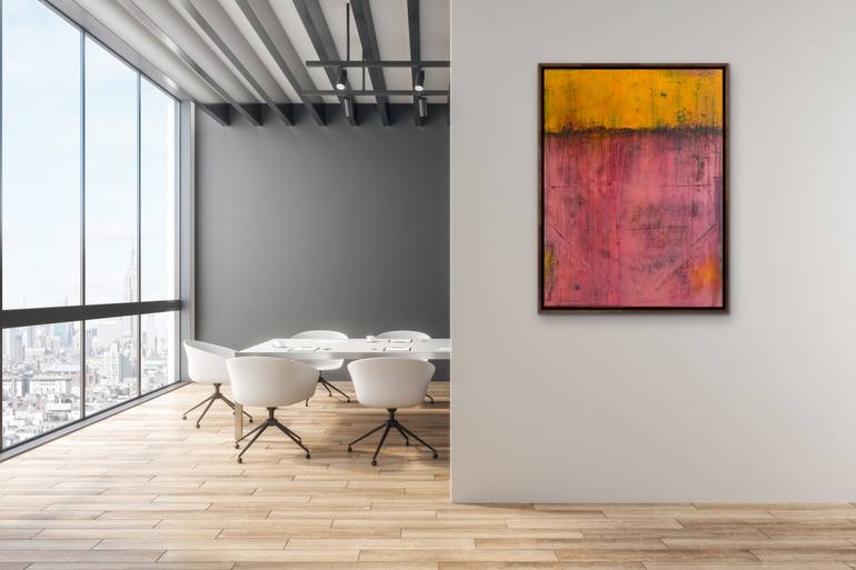 Original Abstract Expressionism Abstract Painting by Corey Tut