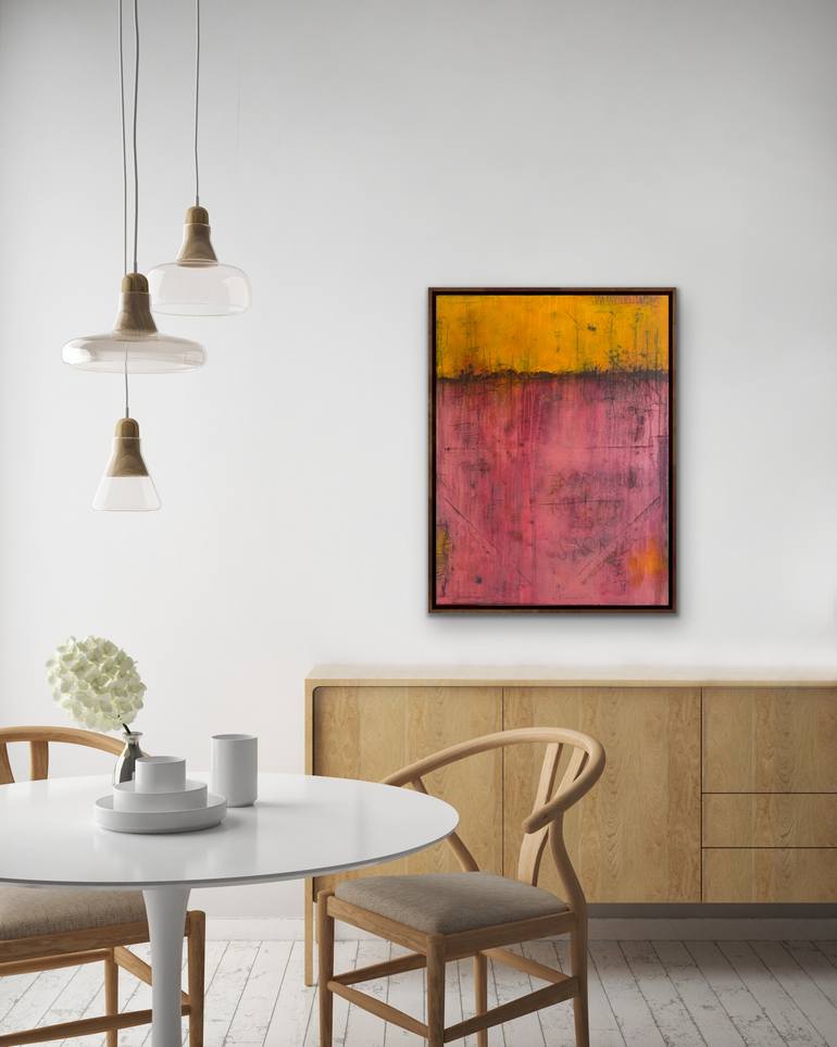 Original Abstract Expressionism Abstract Painting by Corey Tut