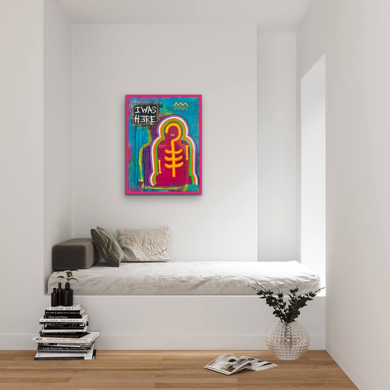 Original Abstract Expressionism Abstract Painting by Corey Tut