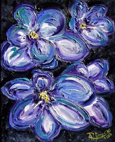 Original Floral Painting by Raschel Prucha